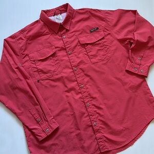 Little Donkey Andy Coral, Power dry long sleeve, fishing shirt.  Men’s size XXL